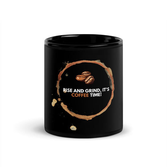 Black Glossy Mug