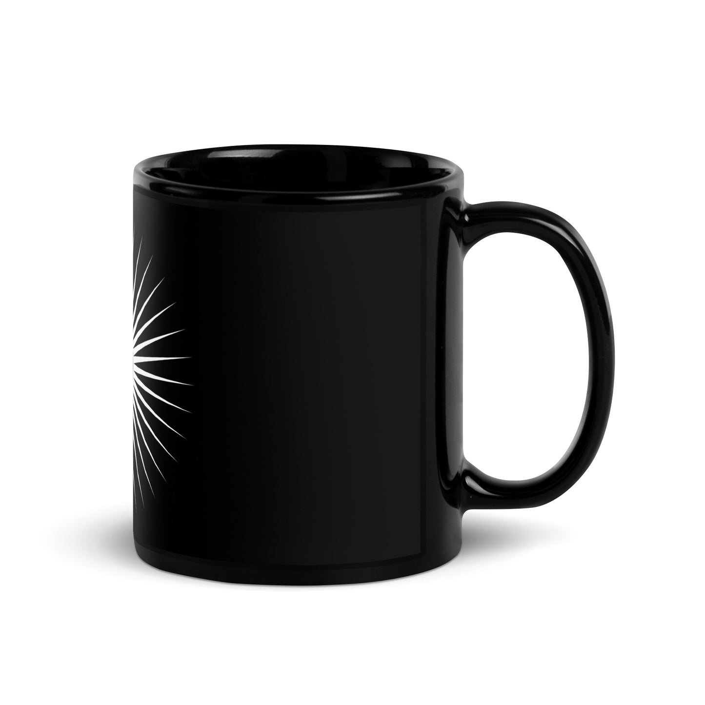 Black Glossy Mug